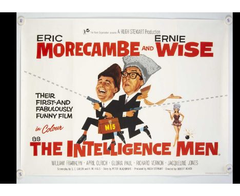 The Intelligence Men (1965) Quad Poster, UK Quad poster for this Morecambe and Wise spin off film - rolled with light fold ma