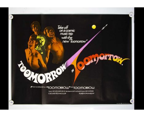Toomorrow (1970) Quad Poster, UK Quad poster for this Psychedelic Sci-fi Musical starring Olivia Newton John - rolled with li