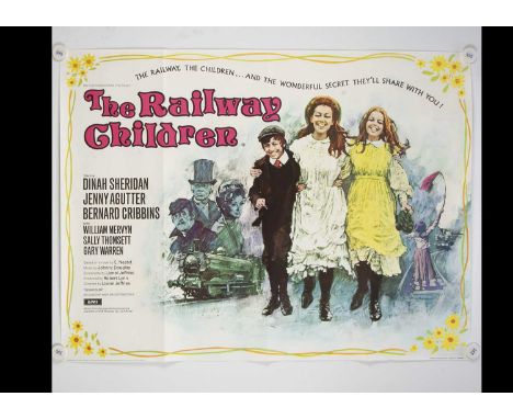 The Railway Children (1970) Quad Poster, UK Quad poster for this Classic Children's Story with Putzu artwork - rolled with li