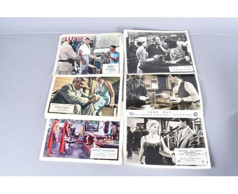 Jeff Chandler Film Lobby Cards / Front of House Stills,  twenty-one complete sets of eight Lobby Cards / FOH Stills for Jeff 