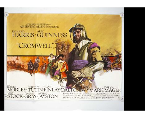 Cromwell (1970) Quad Poster, UK Quad poster for this Historical epic starring Alec Guinness and Richard Harris with Putzu art
