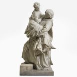 Ekkehard und Hadwig - Johann Christian Hirt (1836 Fürth - 1897 München), nach 1855