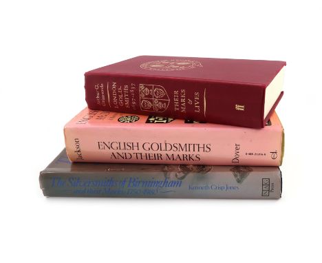 Crisp Jones, K., The Silversmiths of Birmingham and their Marks, 1750-1980, N.A.G Press Ltd., 1981, plus Grimwade, A., London