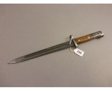 Yugoslavian M48 Bayonet, locking scabbard