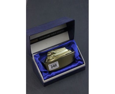 Boxed Ronson Variflame Table Lighter