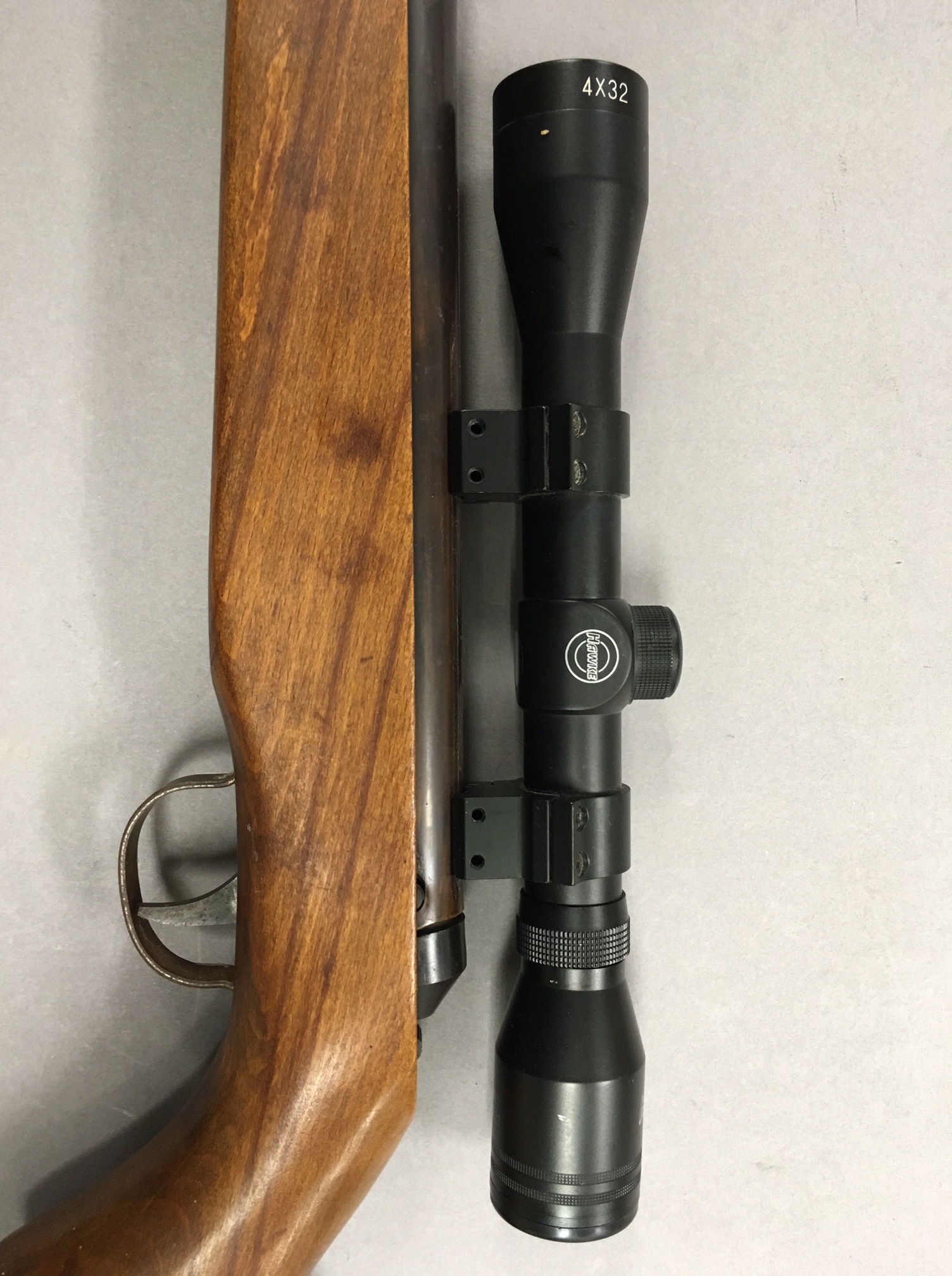 ley Hawk MKII .22 Air Rifle with Sight and Canvas Case