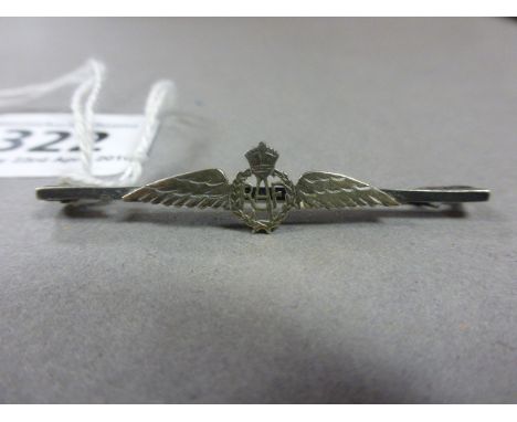 Silver RAF Sweetheart Brooch marked Sterling