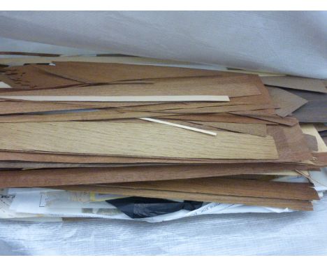 Quantity of Furniture Veneers together with a Group of Weights for Scales