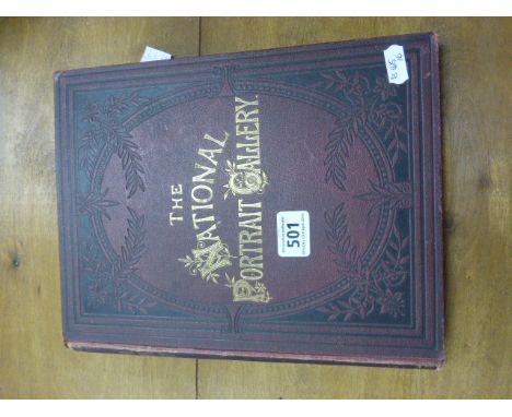 The National Portrait Gallery Victorian Book containing numerous Lithograph coloured portraits of British Politicians 