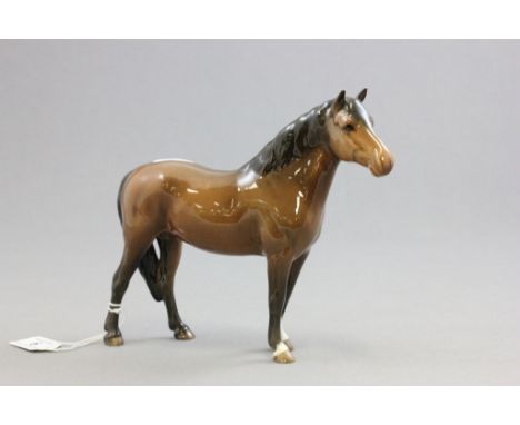 Beswick New Forest Pony ' Jonathen 3rd ', First Version, Bay, Model No. 1645