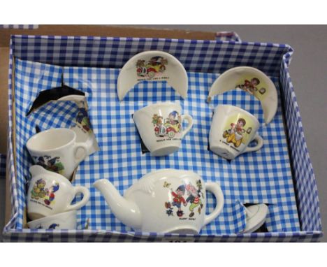 Child's Ceramic Noddy Tea Set