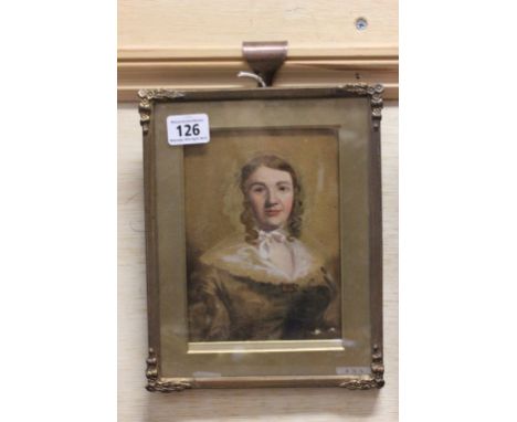 Gilt Framed Portrait of a Victorian Woman