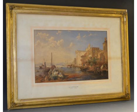 R P BonningtonVenicewatercolour, 32.5cm x 49.5cm