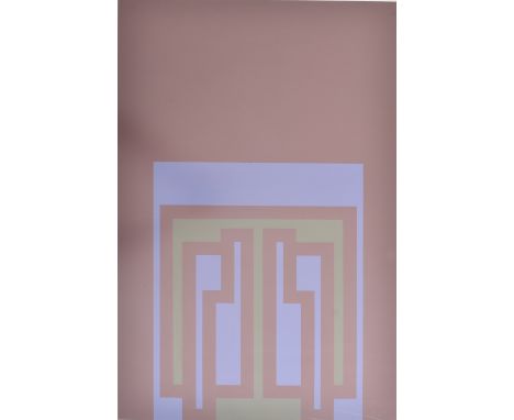(ARR) Robyn Denny (British, 1930-2014)Untitled, from Suite 66 No. IV, 1966Screenprint in colours on paperLimited edition numb