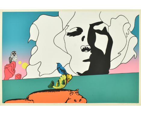 (ARR) Go (Tsuyoshi) Yayanagi (b. 1933)Journal Des Animaux Preferes (M), 1973Screen print on paperSigned, titled and datedLimi