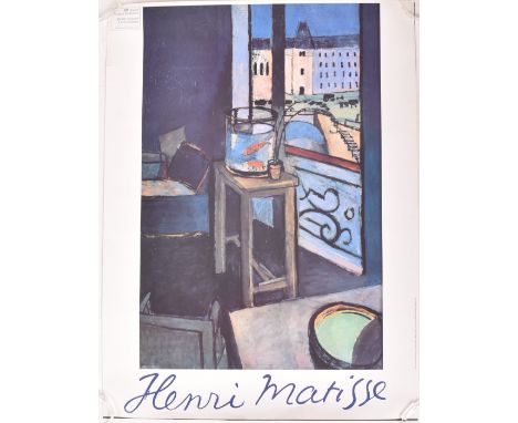 (ARR) Centre Georges Pompidou - Musee National d'Art Moderne After Henri Matisse (French, 1869-1954)Interieur, Bocal de Poiss