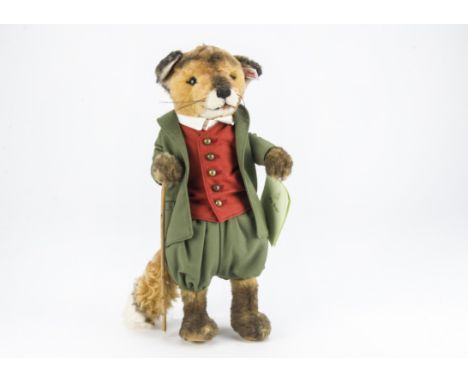A Steiff Limited Edition Beatrix Potter Mr Tod, 1251 of 1500, in original box with tag certificate, 2007