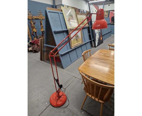 A vintage Giant Anglepoise style floor lamp.