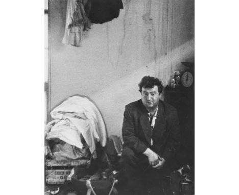 Behan (Brendan).- Armstrong-Jones (Antony, 1st Earl of Snowdon) Portrait of Brendan Behan, bormoil silver gelatin print, phot