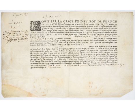 NO RESERVE Printed on vellum.- Fountains engineer.- Certificate of appointment to Master fountains engineer, printed document
