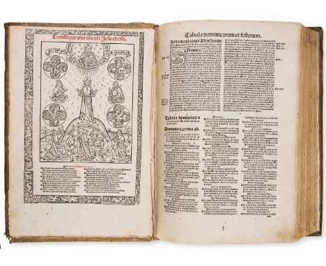 Ludolphus de Saxonia. Vita Jesu Christi redemptoris nostri ex medullis evangelicis, second Rembolt edition, double column, ti
