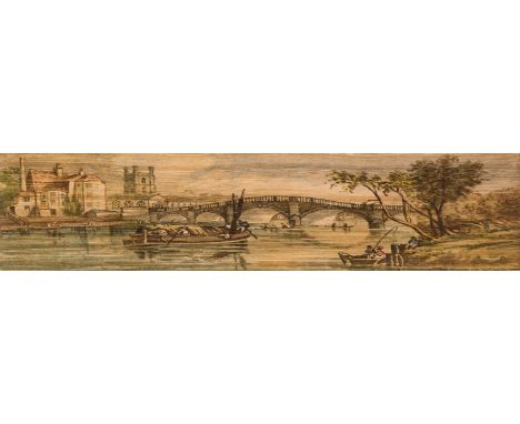 Fore-edge painting.- Mavor (William Fordyce) Poems, the Doheny copy, with a fore-edge painting depicting boats on the river a