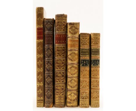 Blake (William).- Scott (John) The Poetical Works, first edition, engraved frontispiece by Bartolozzi, engraved title with po