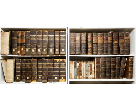 NO RESERVE Medical and scientific journals.- Histoire de l'Academie Royale des Sciences, 17 vol., plates, contemporary half a