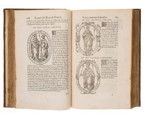 Heraldry.- Du Tillet (Jean) Recueil des roys de France, leurs couronne et maison. Ensemble, le rengs des grands de France, fi