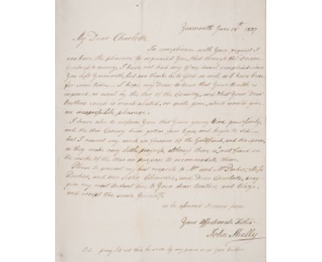 Norfolk, Essex, Plymouth &amp; elsewhere.- Shelly family (merchants of Great Yarmouth, members of the Congregational Church) 