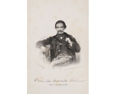 Theatre.- Castelo Branco (Camilo) Espinhos e flores, drama original, first edition, half-title, lithographed portrait frontis