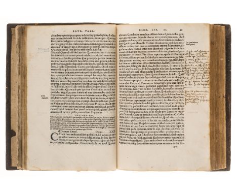 Latin language.- Valla (Laurentius) De linguae Latinae elegantia libri sex, jam tertium Emaculati, second Colines edition, ti