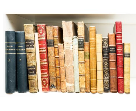 Coleridge (Samuel Taylor) Poems, third edition, advertisement leaf at rear, some very light spotting, bookplates, ownership i