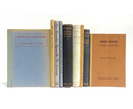 [MISCELLANEOUS]. INDIA  Sell, Frank. Bhim Singh. A Romance of Mughal Times, reprint, Macmillan, London, 1928, original boards