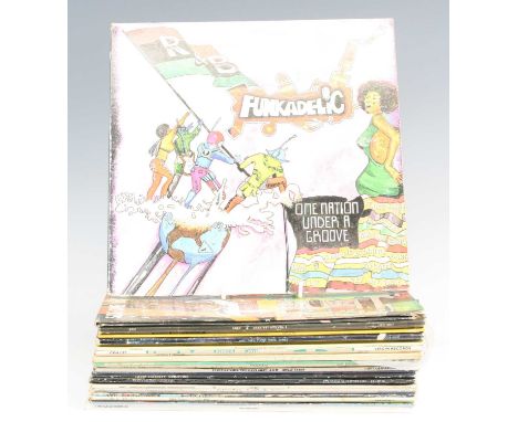 A collection of assorted LPs, various dates and genres, to include Funkadelic One Nation Under A Groove, Cosmic Slop, Abba Gr