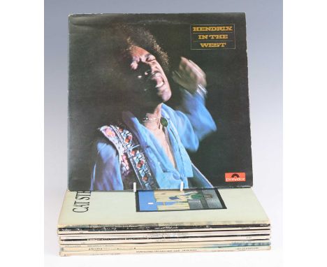 A collection of assorted LPs, various dates and genres to include Jimi Hendrix - Hendrix In The West, Cat Stevens - Teaser &a
