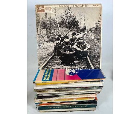 A collection of assorted LPs, various dates and genres to include Glenn Miller The Glenn Miller Years compilation album, The 