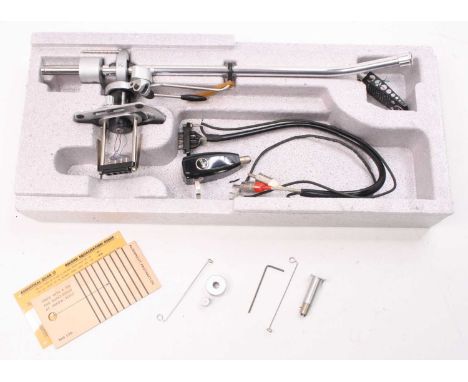 An SME Precision Pick Up Arm, Model 3012 Series II, with instruction manual in original box and packaging.