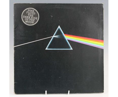 Pink Floyd, a collection of six LP's to include The Dark Side Of The Moon SHVL 804 with posters and stickers, Atom Heart Moth