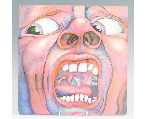 King Crimson - In The Court Of The Crimson King, 1969 1st UK pressing, pink Island Records white i label ILPS-9111 A▽2 1 4 / 
