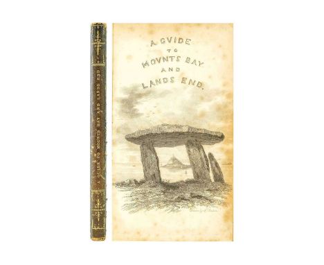 PARIS, John Ayrton (Fellow of the Royal College of Physicians). 'A Guide to the Mount's Bay and the Land's End,' Half blue mo