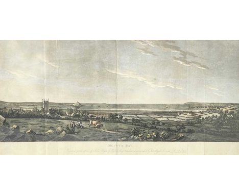 Mount's Bay, 1804 Engraving, drawn by W. Tremenheere  'Engraved at the expence of John Rogers of Penrose, Esq. to whom it is 