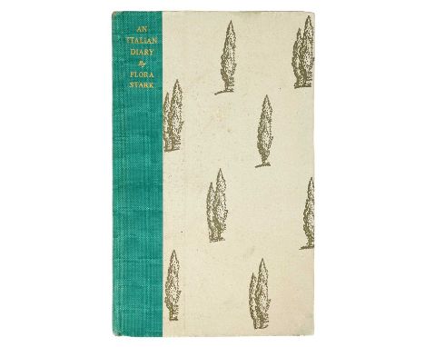 STARK, Flora - An Italian Diary First edition, 1945 In the original qtr cloth over decorated boards; Subjects: World War, 193