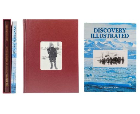 Captain Scot and the Discovery. Two works.  Skelton, Judy. 'The Antarctic Journals of Reginald Skelton,' 2004, First edition,