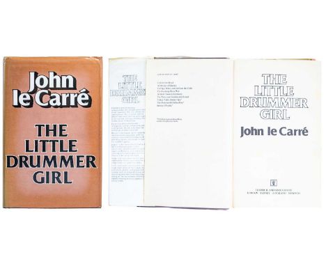 (Signed and inscribed) John le Carre 'The Little Drummer Girl,'  First edition, flat signed and inscribed to dedication page 