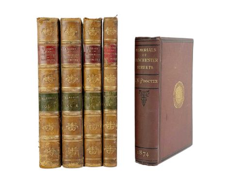 (Manchester) Ware, S. Hibbert; Palmer, J.; Whatton, W. R. 'History of the Foundations in Manchester of Christ's College, Chet