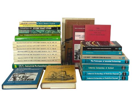 (Industrial Archaeology) Thirty two works. Frank Atkinson. 'Industrial Archaeology of North-East England,' two volumes, first