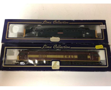 Lima OO gauge Diesel Locomotives Class 55017 The Durham Light Infantry L 205191, Class 37428 L 204659, Class 47705 Guy Fawkes