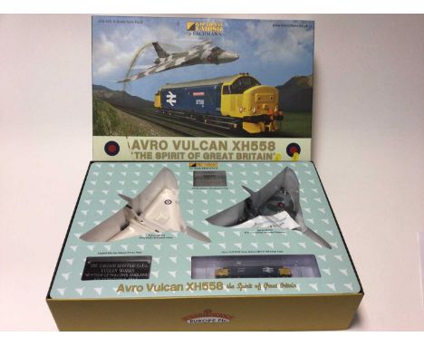 N Gauge Graham Farish by Bachmann Avro Vulcan XH558 "The Spirit of Great Britain" 370-375, in original box with certificate