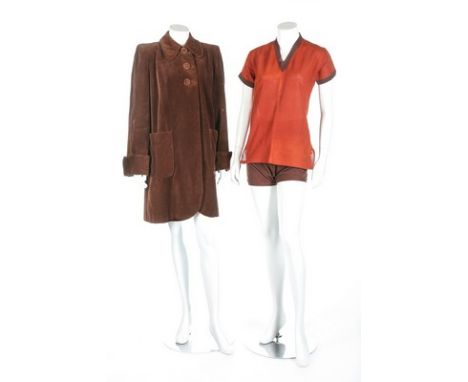 A group of daywear and accessories, 1930s-40s, approx 18 ensembles, including Women's Land Army exercise outfit, labelled R.E